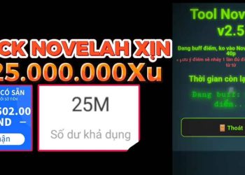 Tool App buff hack điểm, xu Novelah 2026