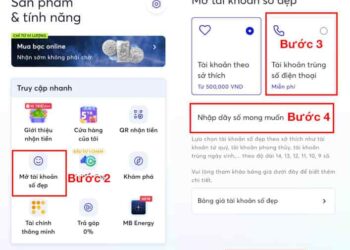 Cách đổi số tài khoản MBBank thành số điện thoại trên app 2026